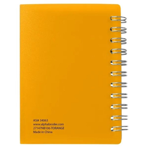 Curve Small Spiral Notebook 3.25" x 4.25"
