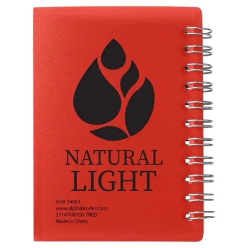 Curve Small Spiral Notebook 3.25" x 4.25"