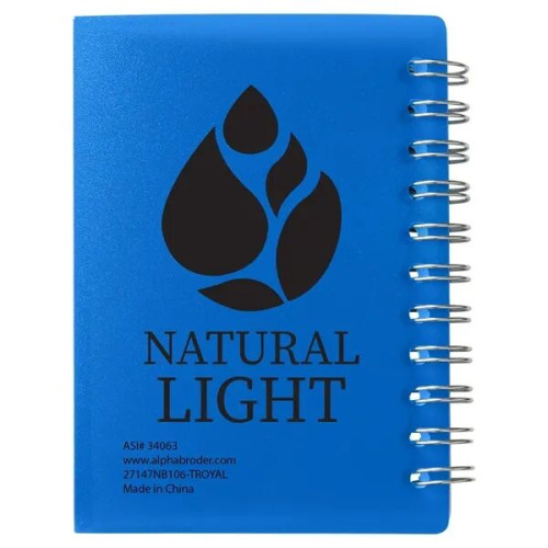 Curve Small Spiral Notebook 3.25" x 4.25"
