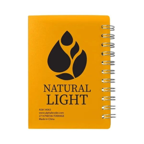 Curve Small Spiral Notebook 3.25" x 4.25"