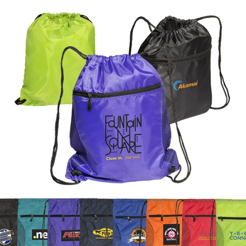 Mesh Drawstring Backpack