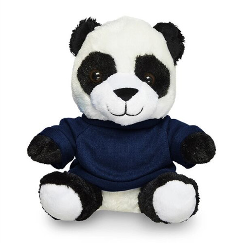 7" Plush Panda with T-Shirt