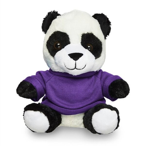 7" Plush Panda with T-Shirt