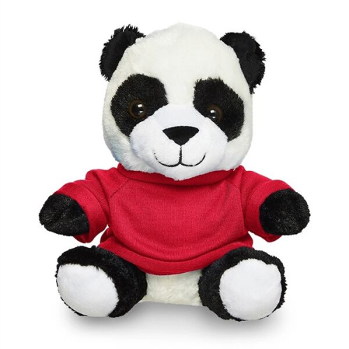 7" Plush Panda with T-Shirt