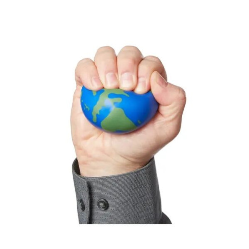 Globe Earth Super Squish Stress Ball Sensory Toy