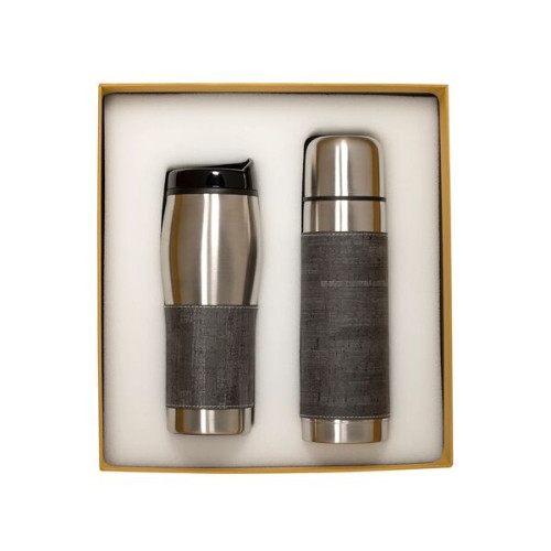 Casablanca Thermal Bottle And Tumbler Gift Set