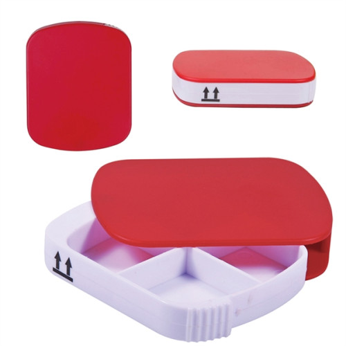 4-Compartment Pill Case