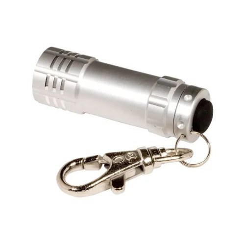 Micro 3 LED Flashlight With Keychain