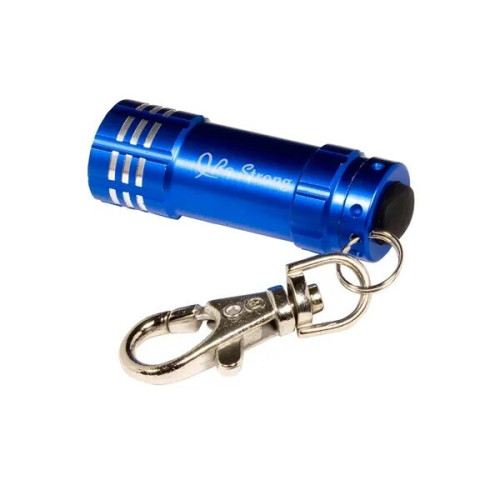 Micro 3 LED Flashlight With Keychain