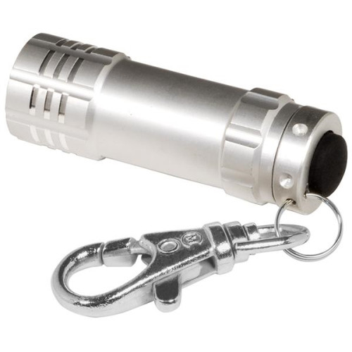 Micro 3 LED Flashlight With Keychain