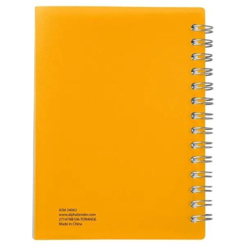 Curve Medium Spiral Notebook 4.25" x 5.25"