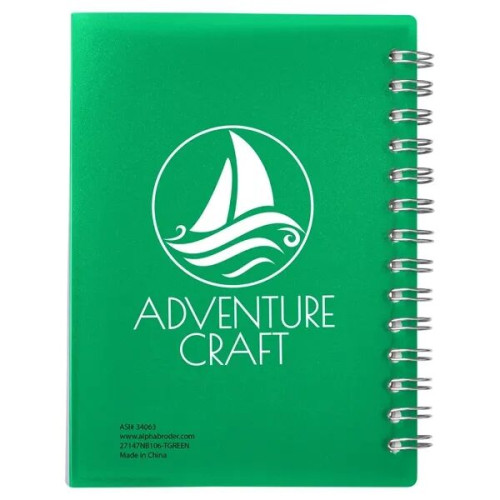 Curve Medium Spiral Notebook 4.25" x 5.25"