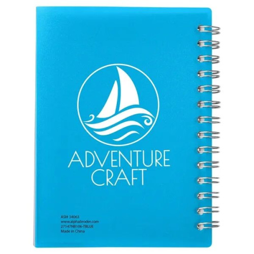 Curve Medium Spiral Notebook 4.25" x 5.25"