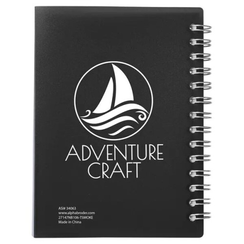 Curve Medium Spiral Notebook 4.25" x 5.25"