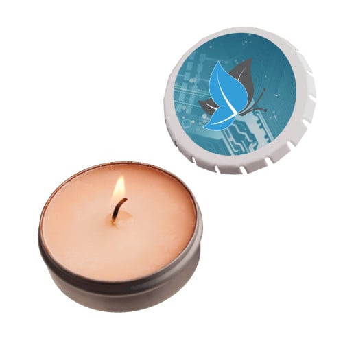 Snap Top Tin Candle