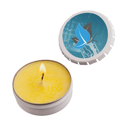 Snap Top Tin Candle