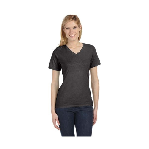 Bella+Canvas® Ladies' Relaxed Jersey Short-Sleeve V-Neck ...