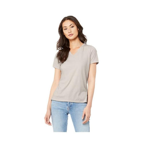 Bella+Canvas® Ladies' Relaxed Jersey Short-Sleeve V-Neck ...