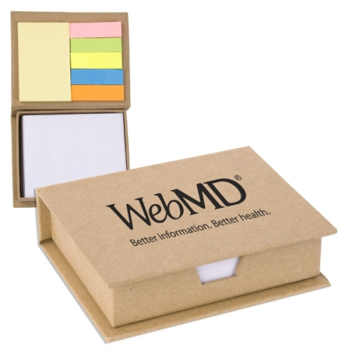 Cardboard Sticky Note Memo Case