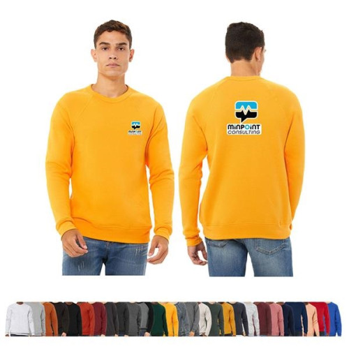 Bella+Canvas® Unisex Sponge Fleece Crewneck Sweatshirt