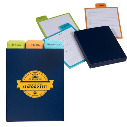 Three Message Sticky Pad Set