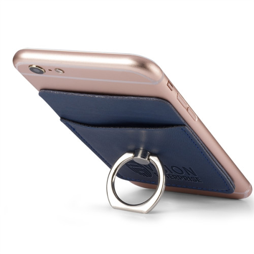 Tuscany™ Card Holder with Metal Ring Phone Stand