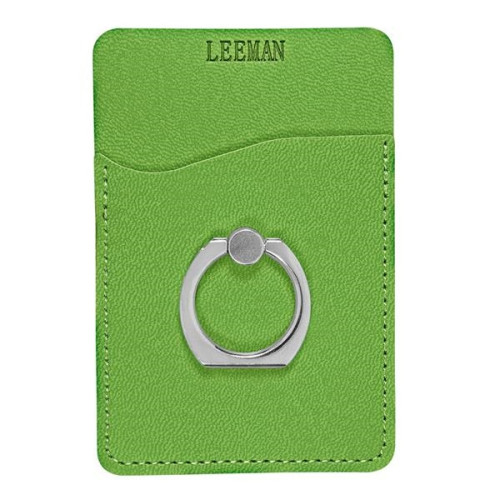 Tuscany™ Card Holder with Metal Ring Phone Stand