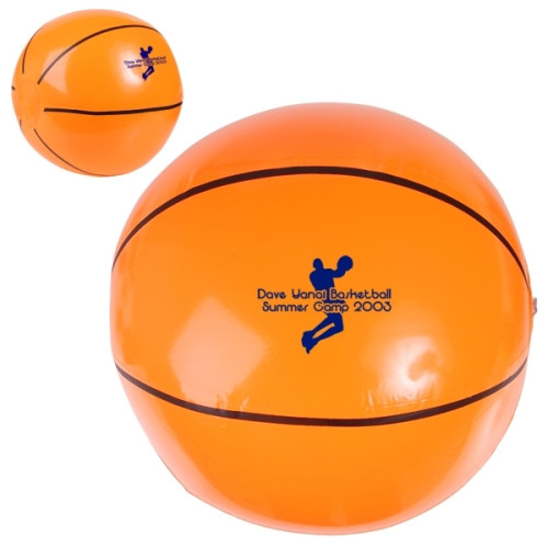 14" Basketball Beach Ball