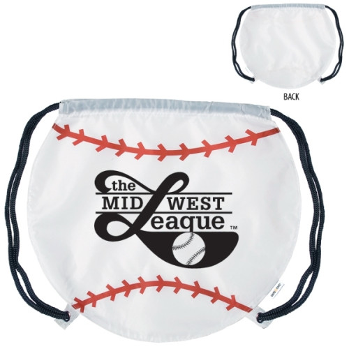 GameTime!® Baseball Drawstring Backpack