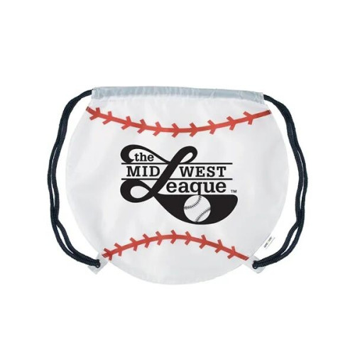 Game Time! Baseball Drawstring Bag