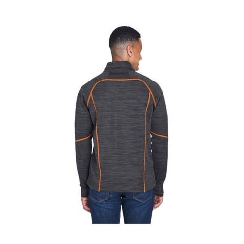 North End® Men's Flux Melange Bonded Fleece Jacket