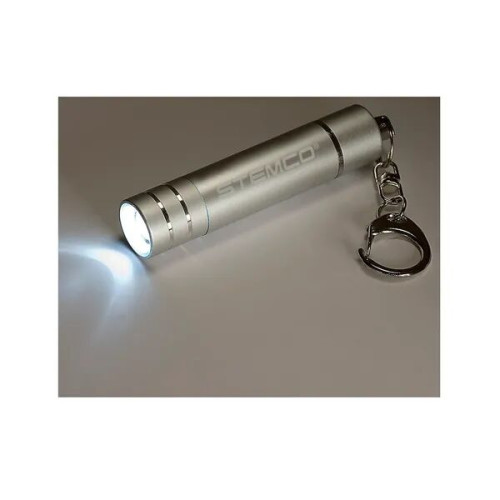 Micro 1 LED Flashlight With Keychain