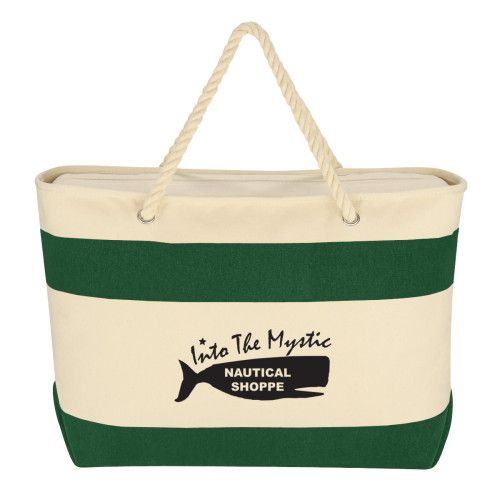 Large Cruising Tote Bag With Rope Handles