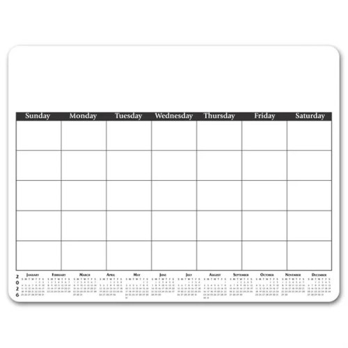 Memo Board Calendar w/ Mag