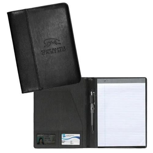 Camelot Perforated PVC Standard Size Padfolio