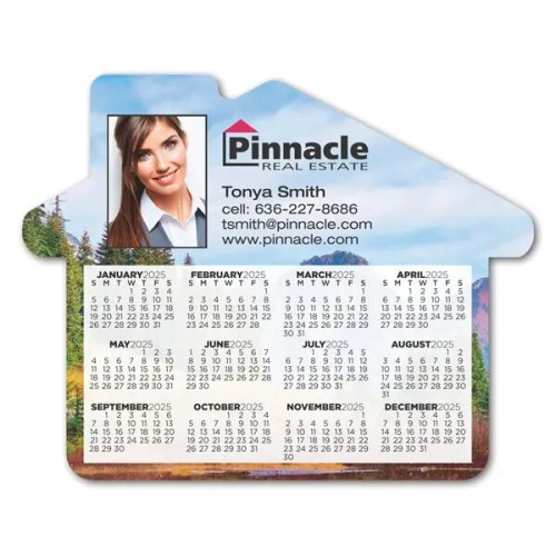 Calendar House Magnet