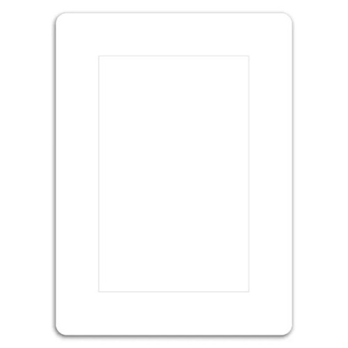 Rectangle Punch Out Picture Frame Magnet
