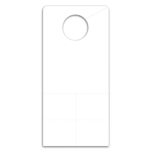 Door Hanger Paper Card