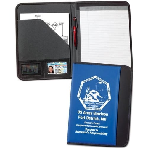 Letter Size Nylon Pad Portfolio