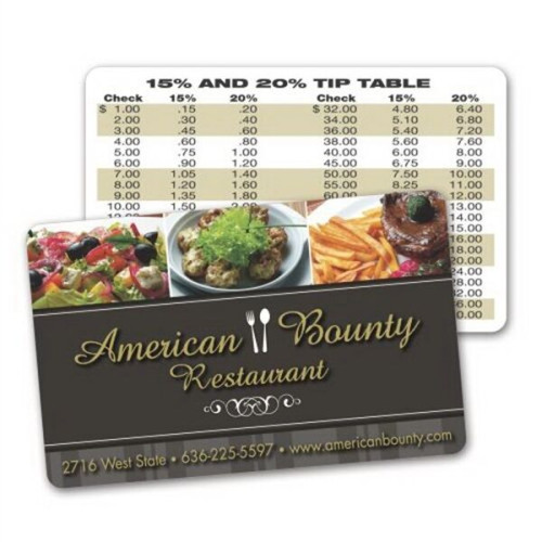 Paper Wallet / Loyalty Card - .015