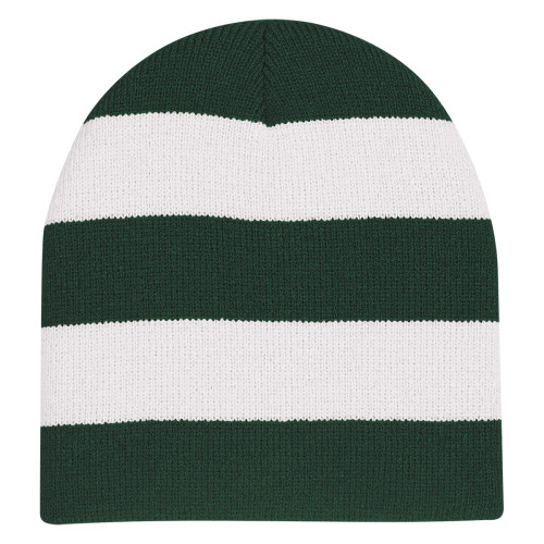 Rugby Stripe Knit Beanie