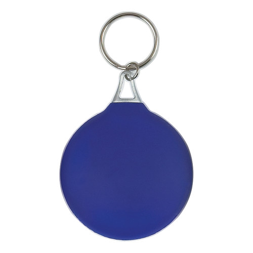 Rubber Key Chain With Microfiber Cleaning Cloth