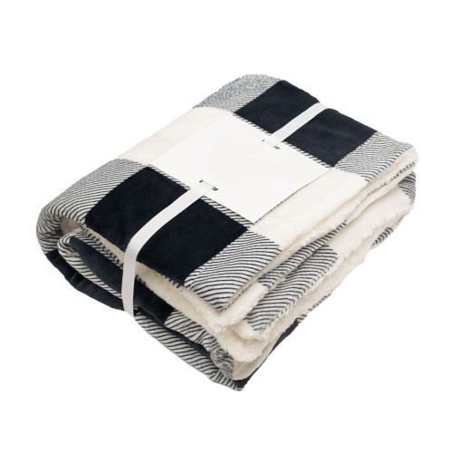 Buffalo Plaid Sherpa Blanket