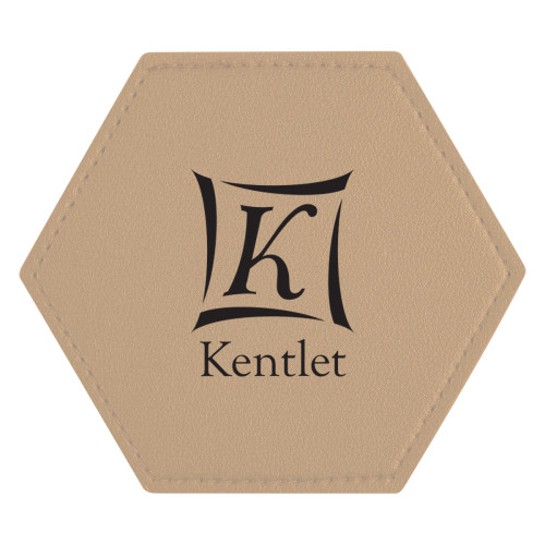 Leatherette Coaster