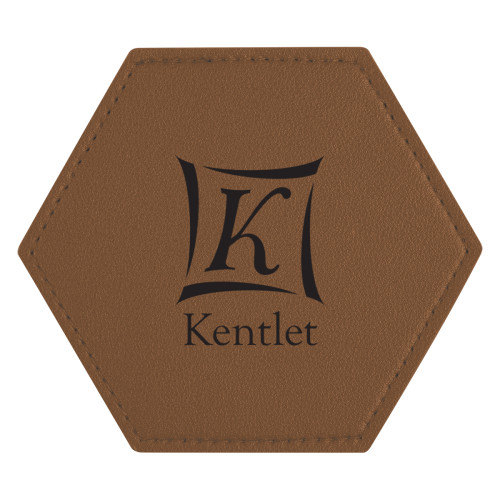 Leatherette Coaster
