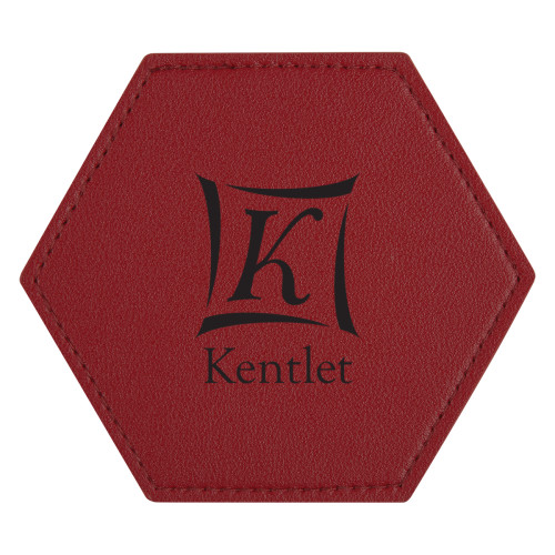 Leatherette Coaster