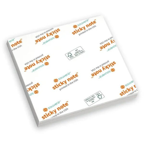Souvenir® Sticky Note™ 3" x 3" Pad, 25 sheet