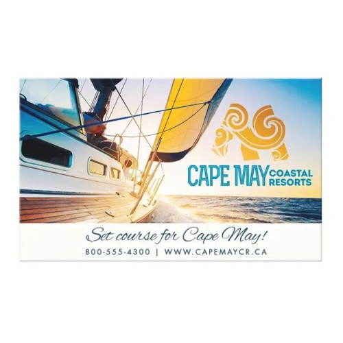 Good Value™ 20 Mil Jumbo 4-Color Process Business Card Ma...