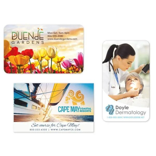 Good Value™ 20 Mil Jumbo 4-Color Process Business Card Ma...