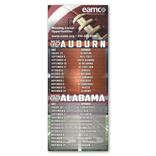 Football Schedule Magnet